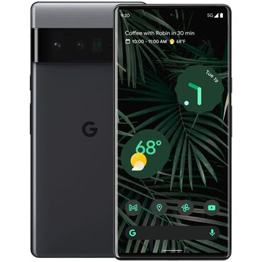 Google: Google Pixel 6 Pro, Б/у, 256 ГБ, цвет - Черный, 1 SIM, eSIM