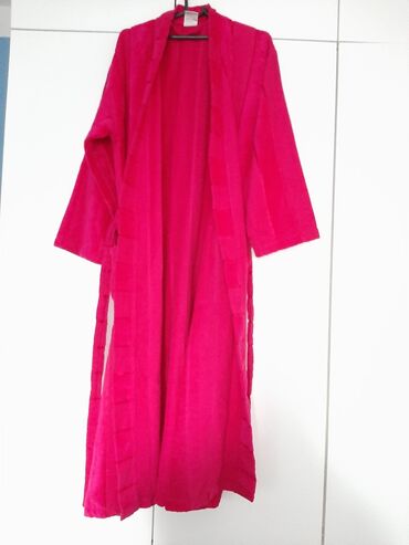 ženski bade mantili: Cotton, color - Pink
