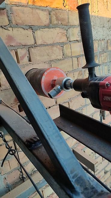 Ударные дрели: Сверление стен вытяжка, кухня, вентиляция, сверлим бетон фундамент — 13