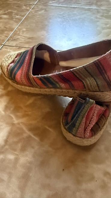 zene baletanke: Šarene espadrile sa štraftama( par puta obuvene, pokusaj, jer su mi — 3
