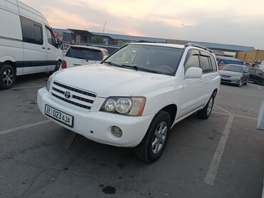 дом на колесах авто: Toyota Highlander: 2002 г., 3 л, Автомат, Бензин, Жол тандабас