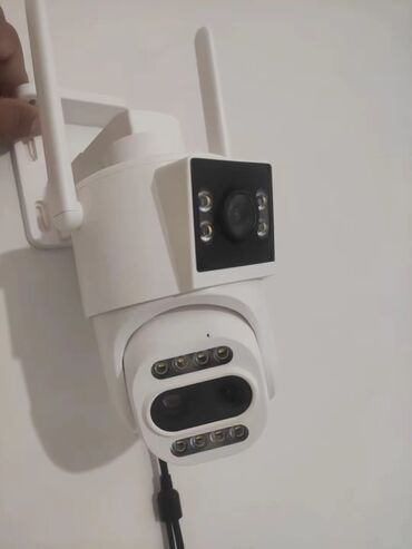 wifi kodu dəyişmək: Açıq havaya uyğun Wi‑Fi PTZ təhlükəsizlik kamerası Xüsusiyyətlər: - 2