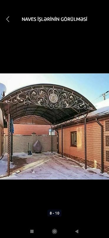 Naveslər, markizlər: Bu məhsul, müxtəlif ehtiyaclar üçün istifadə oluna bilən, möhkəm metal — 5