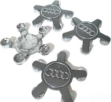 360 auto kamera: Cepovi za felne Audi zvezda - crni. Cepovi su za originalne felne Audi — 4