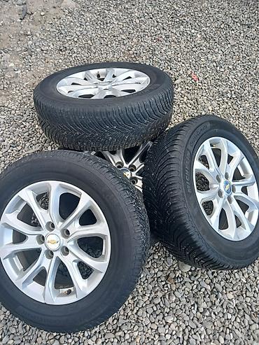 teger: İşlənmiş Disk təkər Chevrolet 225 / 65 / R 17, 5 Boltlu — 4