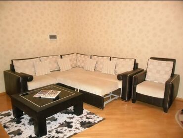 Uzunmüddətli kirayə mənzillər: Yasamalda Evropa otelin yaxınlığında yerləşən ümumi sahəsi 120 kv,m — 6