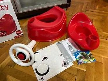 Ostali dečiji nameštaj: BIG Baby Potty – noša u obliku autića, crvena - Zabavan dizajn sa — 27