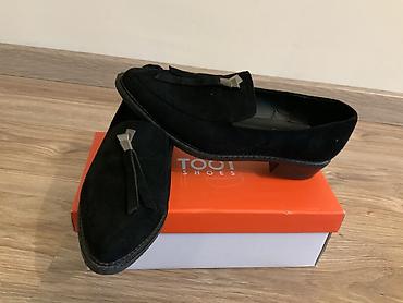 shoes: Лоферы, 38, TOOT, Б/у, цвет - Черный, Самовывоз — 2