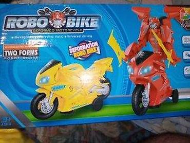 Ostalo: ROBO BIKE TRANSFORMERS NOV ROBOT MOTOR IGRACKA AKCIJA | Cene nisu — 6