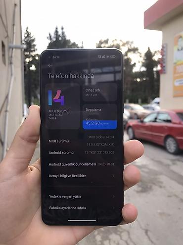 panel cit: Xiaomi Mi 11 Lite, 128 GB, rəng - Qara, 
 İki sim kartlı — 3