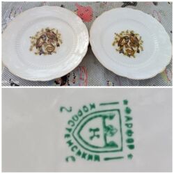 karaca qab qacaq: Nahar dəsti, rəng - Ağ, Farfor, Rusiya