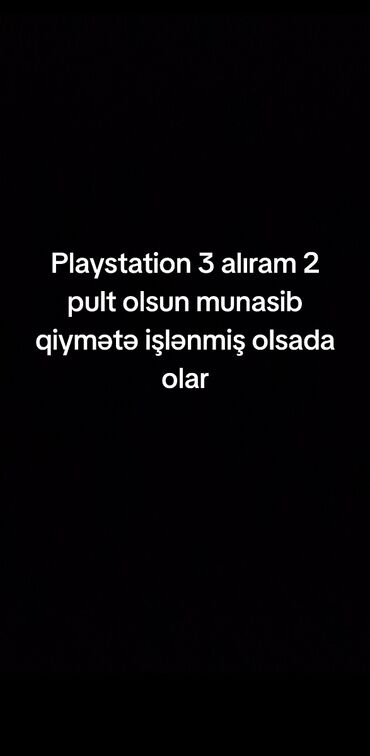 playstation kirayə: PS3 (Sony PlayStation 3)