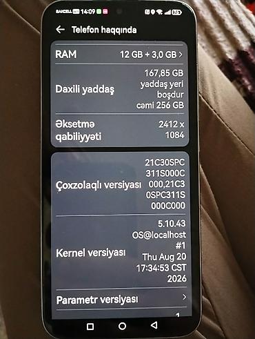 mi note 10: Huawei nova 13, 256 GB, rəng - Ağ, Zəmanət, Barmaq izi, İki sim kartlı — 3