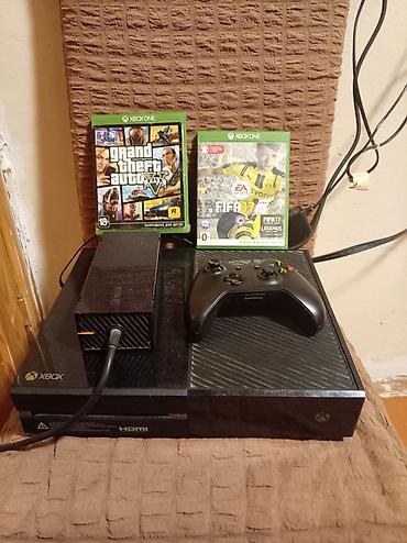 playstation 4 vr: Xbox One FAT modeli. Original pult. FİFA 17 diski. 500 GB. İçində RDR — 1