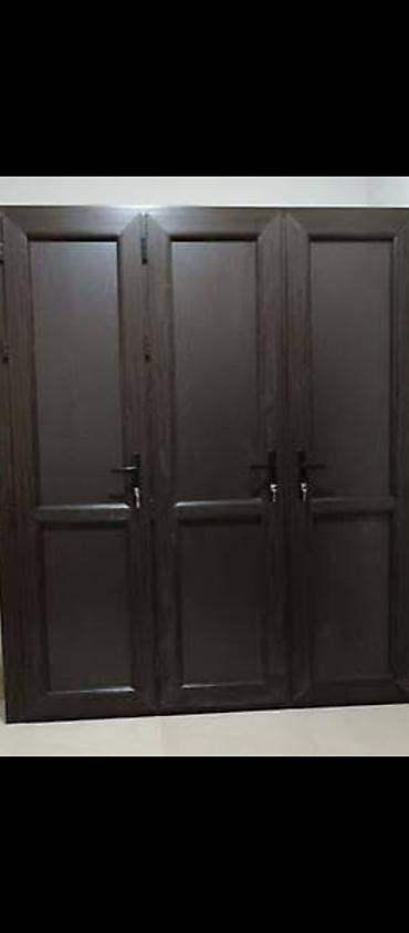 bal: PVC və taxta şkaf/çəkmə qapılar – balkon, dəhliz və həyət üçün - — 9
