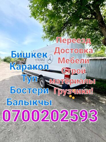талас терек: Бус, Переезд, перевозка мебели, По городу, с грузчиком