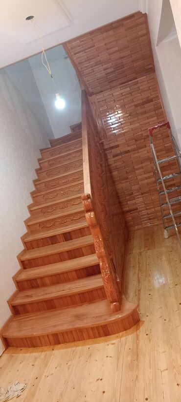Digər xidmətlər: Hər növ taxtadan hər növ əl işləri qapı pilləkən mebel parket sauna — 18