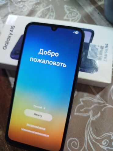 ВАЗ (ЛАДА): Samsung Galaxy A15, 256 ГБ, цвет - Синий, С документами