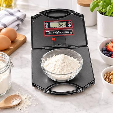 Торговые весы: Tərəzi mətbəx DT230 Qara Bu şəkil daşınabilir elektron çəki ölçmə — 4