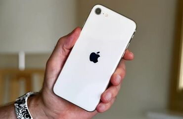 айфон се цена в бишкеке: IPhone SE 2020, Б/у, 64 ГБ, Белый, Защитное стекло, Чехол, 76 %