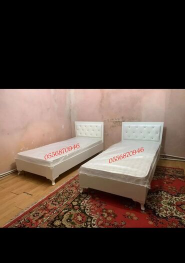 Sifarişlə çarpayılar: Birnəfərlik, Bazasız, Pulsuz matras, Siyirməli, Rusiya, Mat laminat — 7