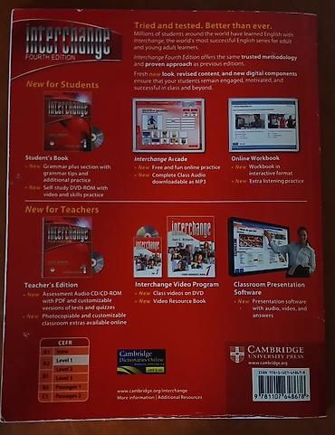 Школьные учебники: Məhsul: Interchange Fourth Edition – Student’s Book 1 (Cambridge — 2