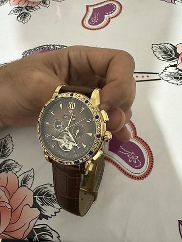 elekdiron saat: Yeni, Qol saatı, Patek Phillipe, rəng - Qəhvəyi — 2