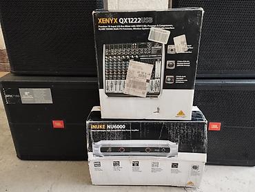 аудио техника: Продаю комплект аппаратуры: колонки JBL srx725 15-дюймов, сабвуфера — 1