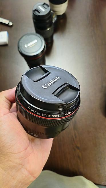 canon g3430: Canon EF 50mm f/1.2L USM professional obyektiv satılır. Canon-un — 4