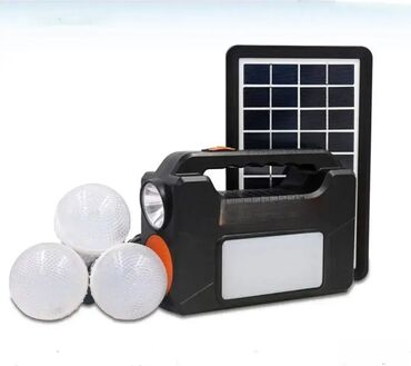 viljuška za ispitivanje akumulatora: Solarni sistem sa akumulatorom i 3 sijalice usb Solarni sistem sa
