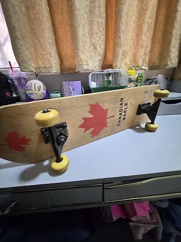 samakat tekeri: Skateboard – Canadian Maple gövdəli - Gövdə: 7 qat Kanada ağcaqayını — 2
