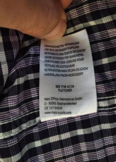 Košulje: Muška pamučna košulja Marc O'Polo vel. M Prelepa besprekorna — 14