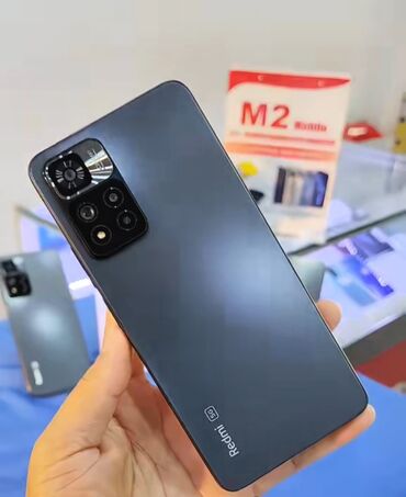телефон редм: Redmi, Redmi Note 11 Pro Plus, Б/у, 128 ГБ, цвет - Серый, 2 SIM
