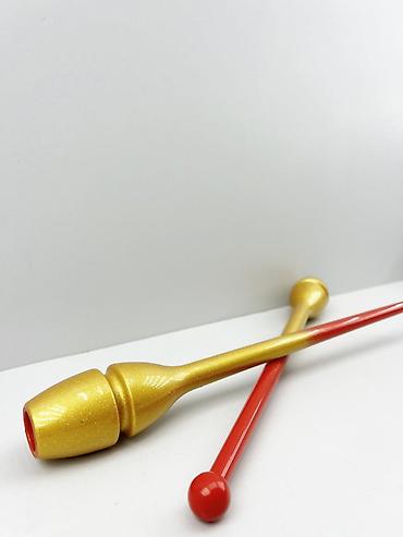juqut nədir: №: 1326 Məhsulun adı: Bədii gimnastika üçün gürz, qırmızı/qızılı, 35 — 3