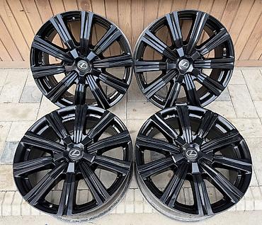 r20 lexus: Литые Диски R 21 Lexus, Комплект, отверстий - 5, Б/у — 10