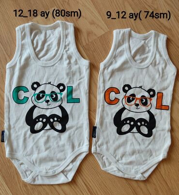 Bodi: Bodi
3aydan _2 yaşa qədər ölçülər var
Material _ pambıq 😍👍 — 4