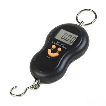 aparat za led: Digitalni kantar - prenosiva elektronska vaga sa kukom NOVO. Opis — 1