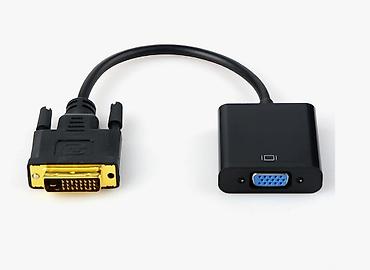 dvi vga: Адаптер-переходник DVI-D (24+1) — VGA - Назначение: подключение — 1