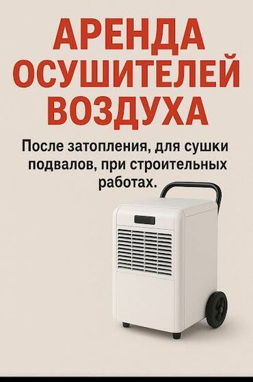 воздух для аквариума: Осушители воздуха в аренду