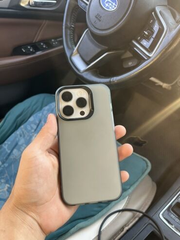 apple watch 6 цена бишкек: IPhone 15 Pro, Колдонулган, 256 ГБ, Natural Titanium, Коргоочу айнек, Каптама, 90 %