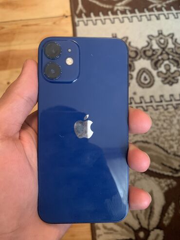 iphone es5: IPhone 12 mini, 64 GB, Mavi, Face ID