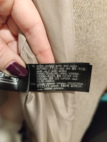 Kaputi: Zara, S (EU 36), Jednobojni, Sa postavom — 9