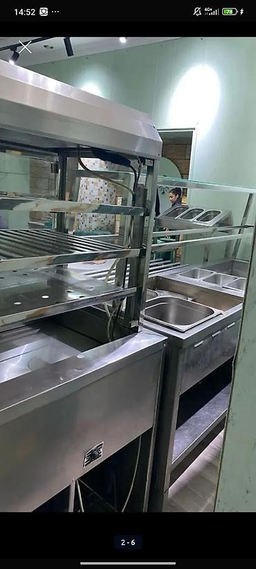 в кафе: Срочно продаю раздачу столы кухонный шкаф большой холодильник раковина — 4