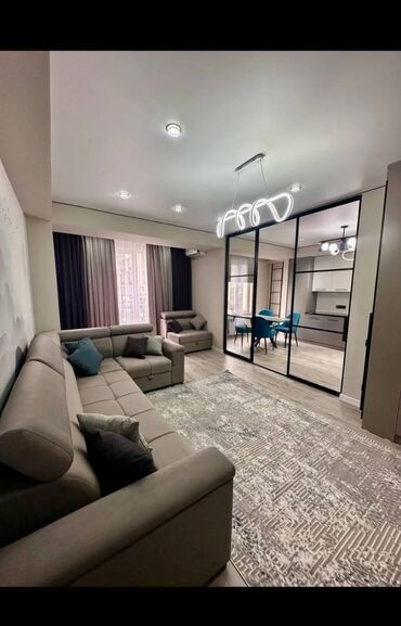 Продажа квартир: 1 комната, 46 м², Элитка, 9 этаж, Евроремонт