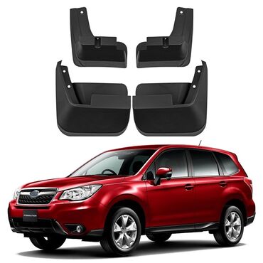 Подкрылки, брызговики, защита днища: Брызговик Комплект Subaru, 2015 г., Новый, Аналог