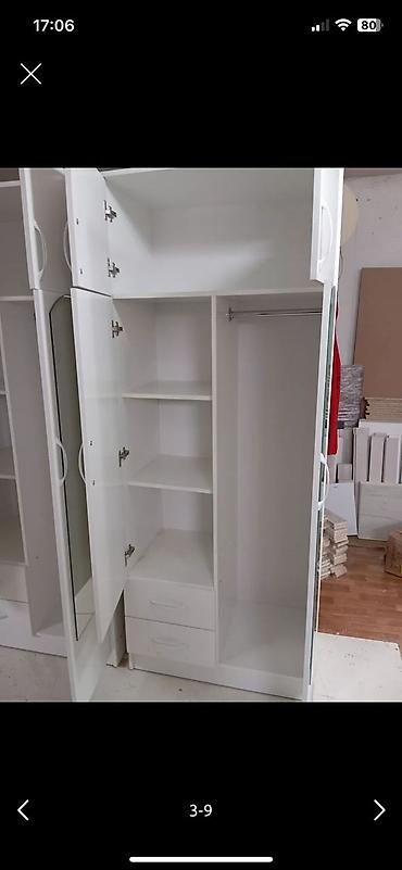 Шкафы для одежды: Шкаф для одежды, Прямой, ЛДСП — 10