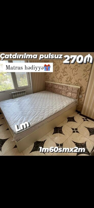 Çarpayılar: Yeni, İkinəfərlik çarpayı, Bazasız, Matras ilə, Siyirməsiz, Türkiyə -da lalafo.az — 11 Çarpayılar: Yeni, İkinəfərlik çarpayı, Bazasız, Matras ilə, Siyirməsiz, Türkiyə — 11