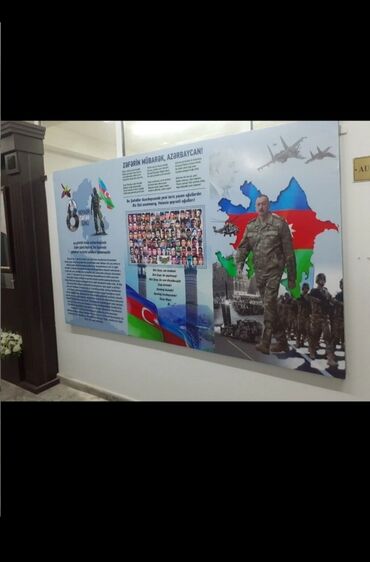 Reklam, çap: Baner Vinil ishləri görülür həm çap həm gurashdirma.karkaslarin — 13