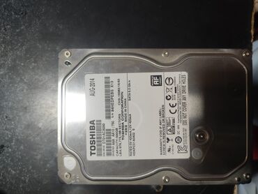 pc oyun diskleri: Sərt disk (HDD) Toshiba, 512 GB, İşlənmiş