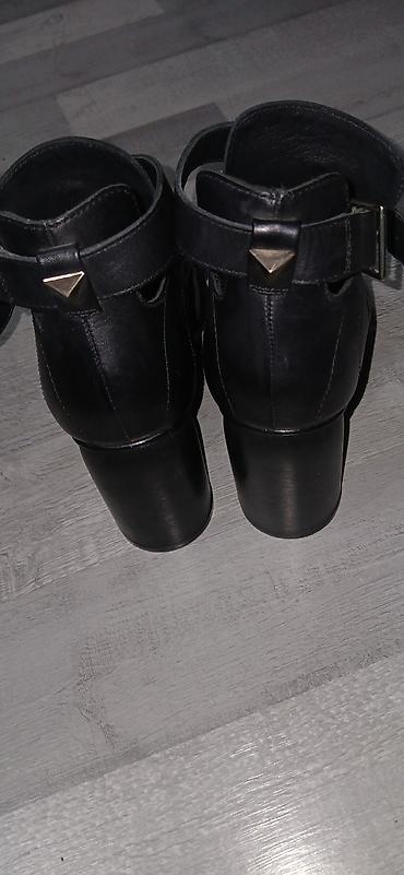 melek sepler instagram: Qadın sandal/kandalları – qara rəng - Material: yumşaq dəri üst — 5